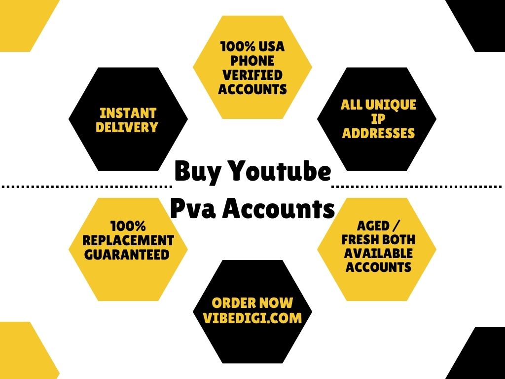 Buy Youtube PVA Accounts